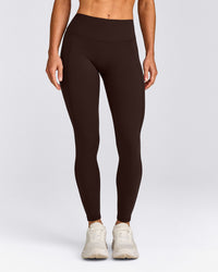 UnifiedMove™ Pocket Leggings with Bonding with Reflective Logo | 70% Cocoa
