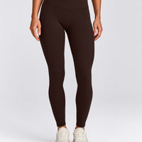 UnifiedMove™ Pocket Leggings with Bonding with Reflective Logo | 70% Cocoa