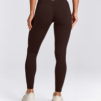 UnifiedMove™ Pocket Leggings with Bonding with Reflective Logo | 70% Cocoa