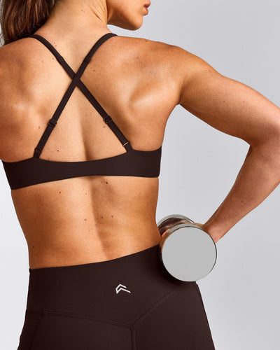 UnifiedMove™ Pocket Leggings with Bonding with Reflective Logo | 70% Cocoa