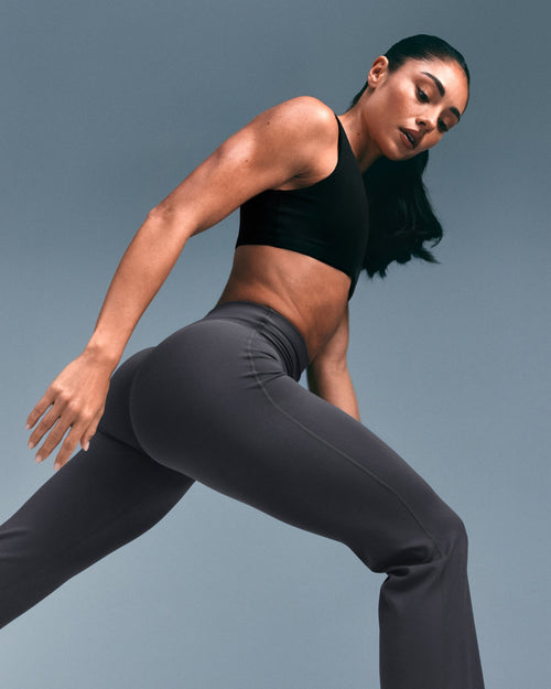 SoftMotion™ Flared Pants | Ash Gray