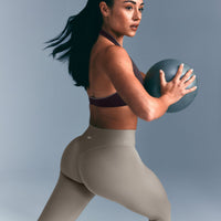 SoftMotion™ High Waisted Leggings | Warm Sand