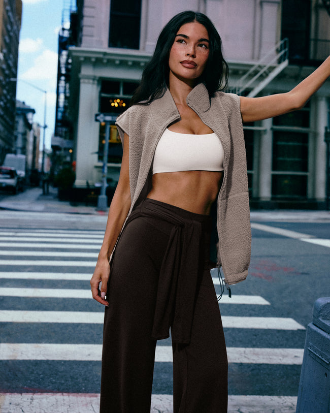 SoftMotion™ Straight Leg Pants | 70% Cocoa