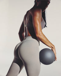 SoftMotion™ Wrap Leggings | Zinc Gray
