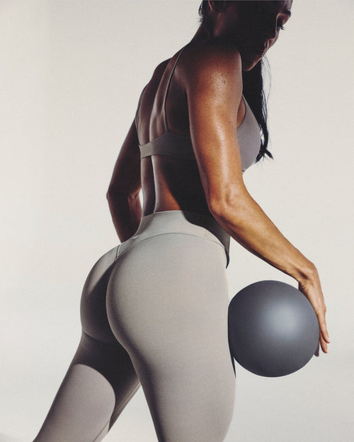 SoftMotion™ Wrap Leggings | Zinc Gray