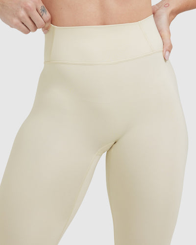Timeless High Waisted Leggings | Vanilla
