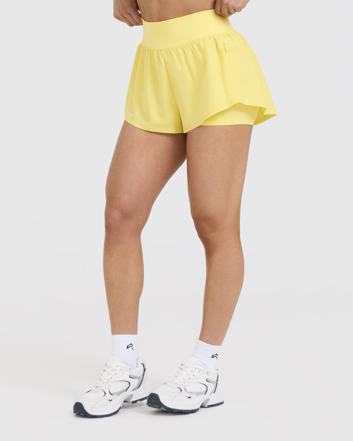 UnifiedMove™ Double Layer Shorts 5" | Lemon Yellow