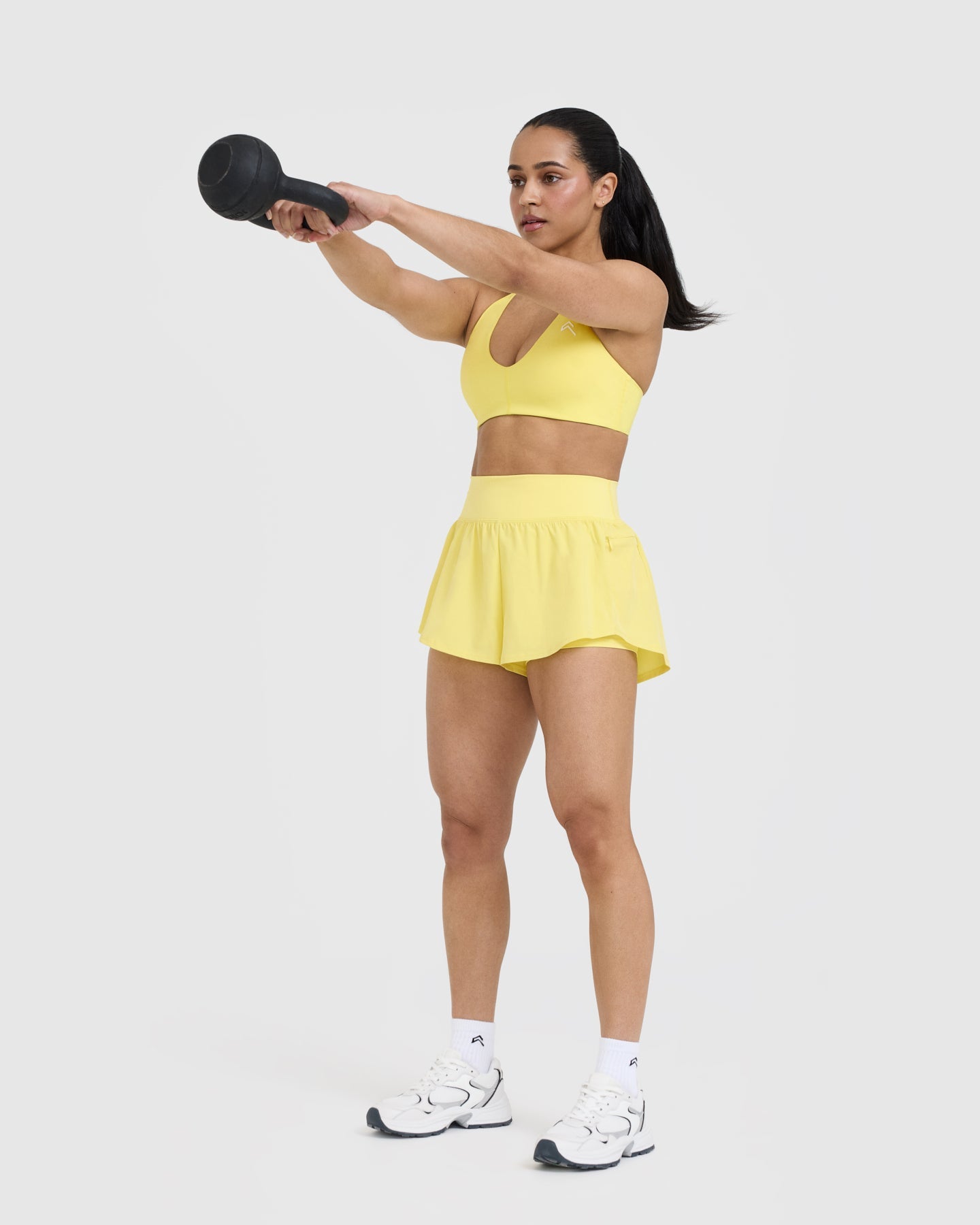 UnifiedMove™ Double Layer Shorts 5" | Lemon Yellow