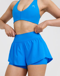 UnifiedMove™ Double Layer Shorts 5" | Tropical Blue