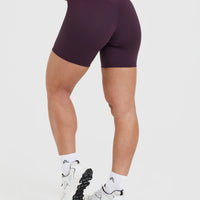 UnifiedMove™ High Waisted Shorts 6" | Blackberry Purple
