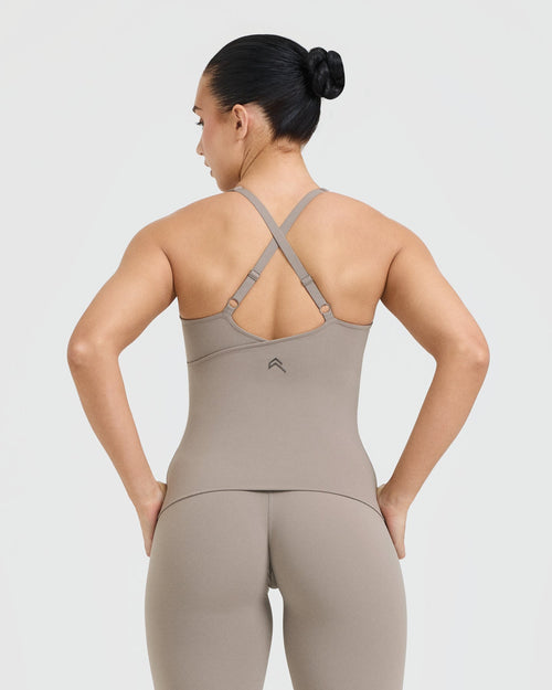 Unified V-Neck Cross Back Vest | Minky