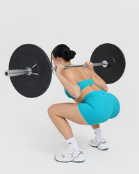 UnifiedMove™ Wrap Shorts 6" | Aqua Blue