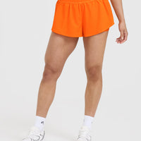 UnifiedMove Double Layer Shorts 5" | Flame Orange