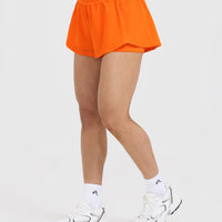 UnifiedMove Double Layer Shorts 5" | Flame Orange