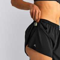 AirMove™ Lined Pocket Shorts 4" | Black