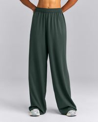 AirMove™ Straight Leg Drawcord Pants | Shadow Green
