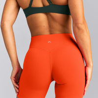 UnifiedMove™ V Front Mid Rise Shorts 6" New Branding | Energy Orange