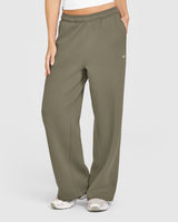 Foundations Straight Leg Joggers | Alpine Green