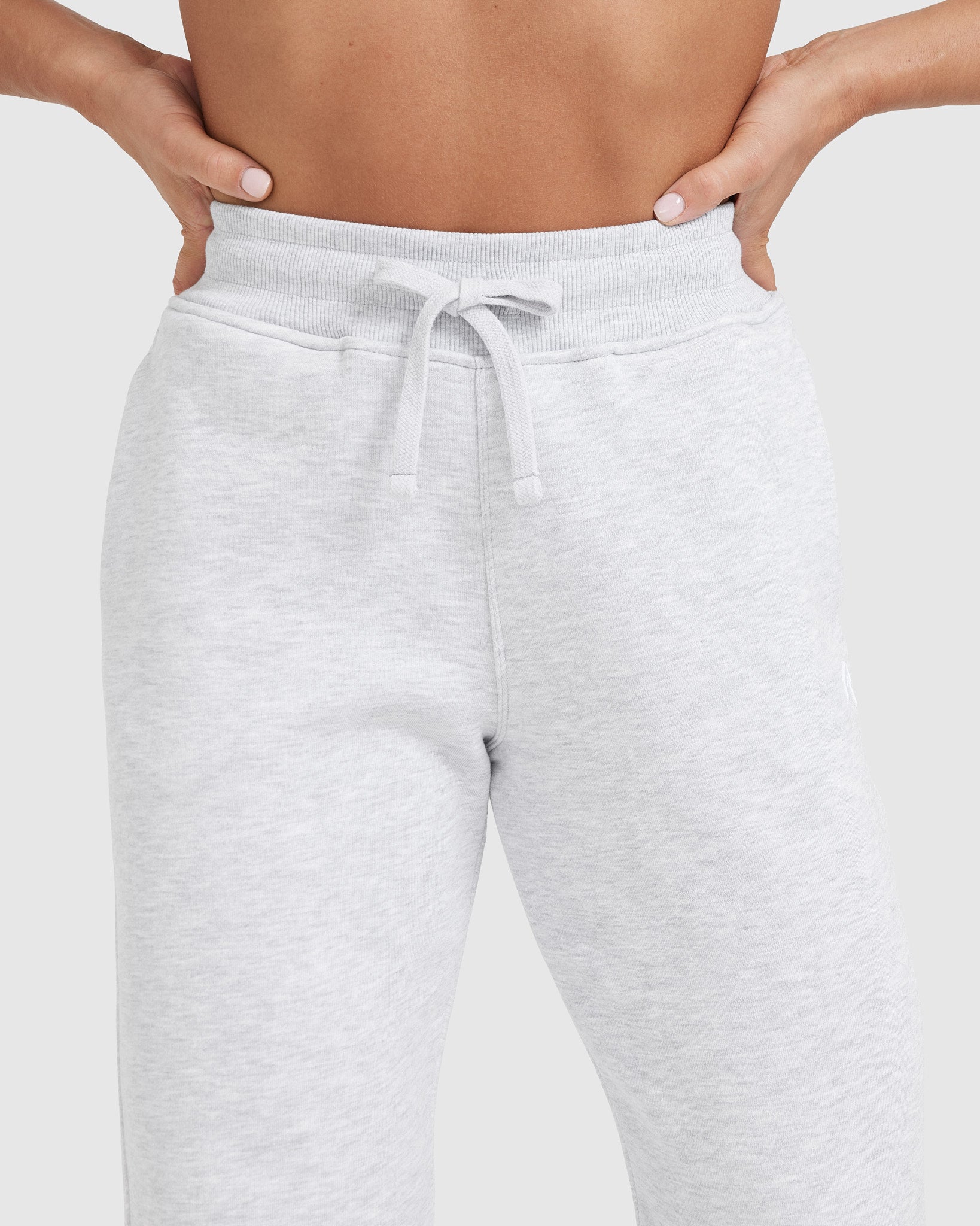 All Day Joggers | Light Grey Marl
