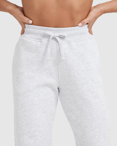 All Day Joggers | Light Grey Marl