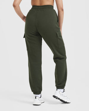 Khaki Cargo Joggers Women s Oner Active