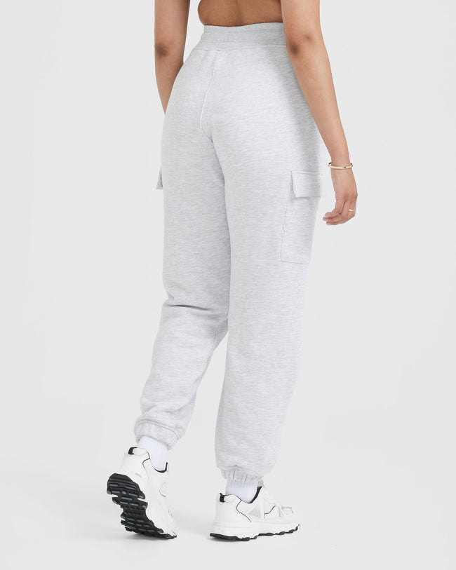 Grey pocket sales detail casual joggers