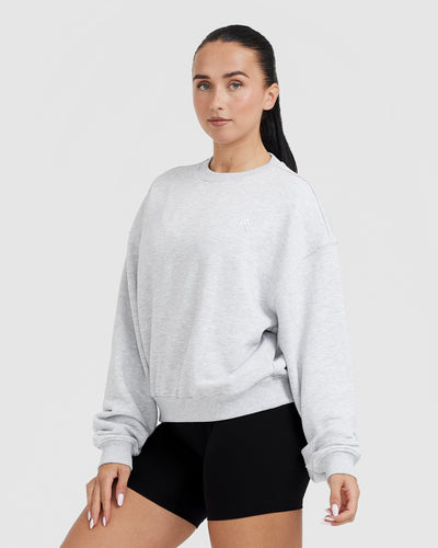 Oversized lightweight on sale sweatshirt