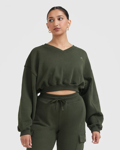 Lightweight v neck sweatshirt outlet