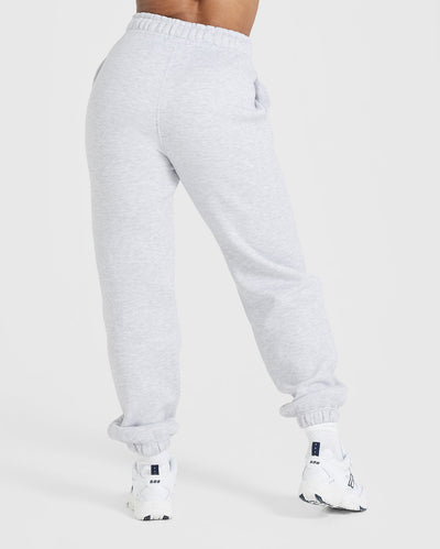 Grey marl oversized 90s joggers sale
