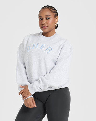 Light grey women's sweatshirt store