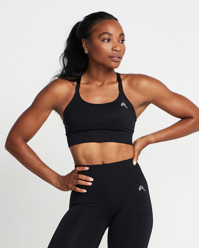 Black Sports Bras - Stylish and comfortable