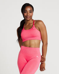 Classic Seamless Sports Bra | Guava Marl
