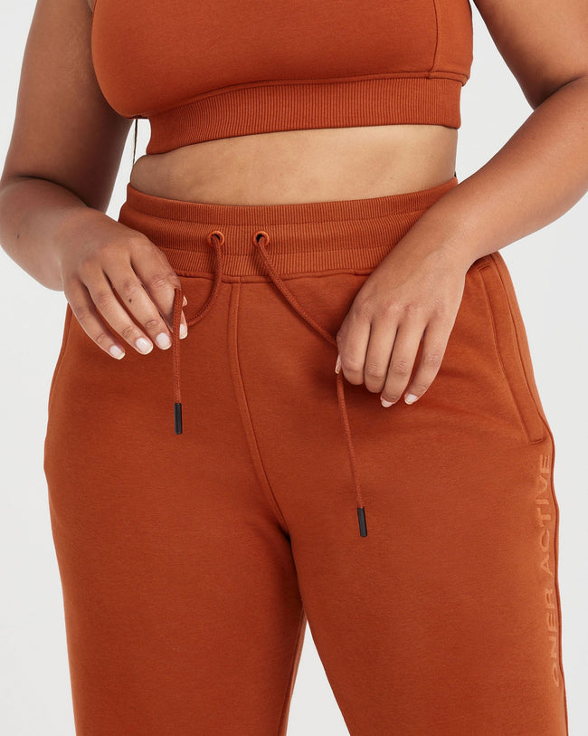 Classic Lounge Joggers | Warm Copper