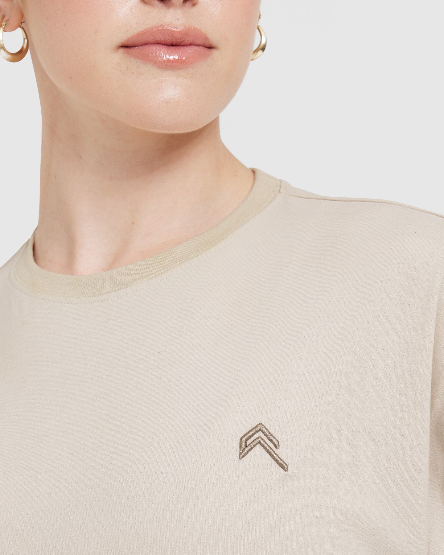 Classic Oversized Lightweight T-Shirt | Washed Sand