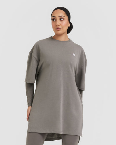 Longline t shirt oxygen best sale