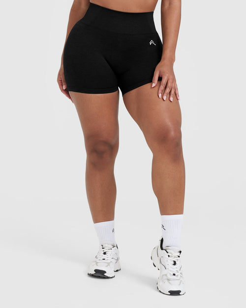 Oner Modal Classic Seamless 2.0 Booty Shorts | Black Marl