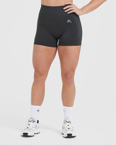 Classic Seamless 2.0 Booty Shorts | Coal Marl