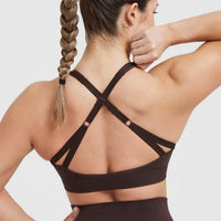 Classic Seamless 2.0 Bralette | 70% Cocoa Marl