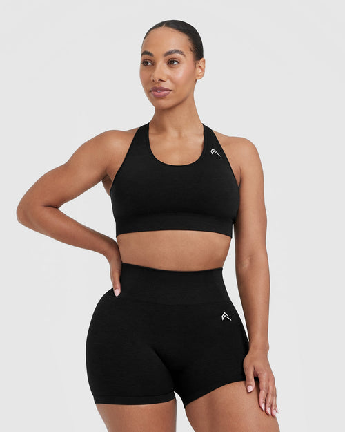 Oner Modal Classic Seamless 2.0 Bralette | Black Marl