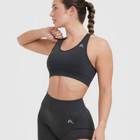 Classic Seamless 2.0 Bralette | Coal Marl