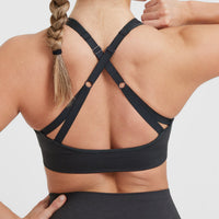 Classic Seamless 2.0 Bralette | Coal Marl