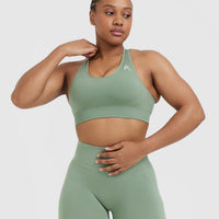 Classic Seamless 2.0 Bralette | Sage Marl
