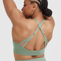 Classic Seamless 2.0 Bralette | Sage Marl