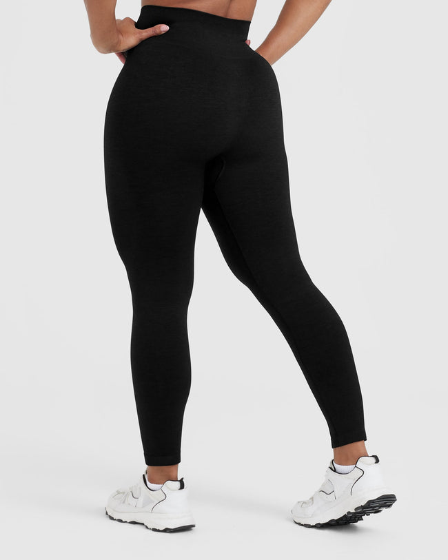 Black marl leggings sale