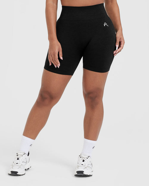 Oner Modal Classic Seamless 2.0 Mid Shorts | Black Marl