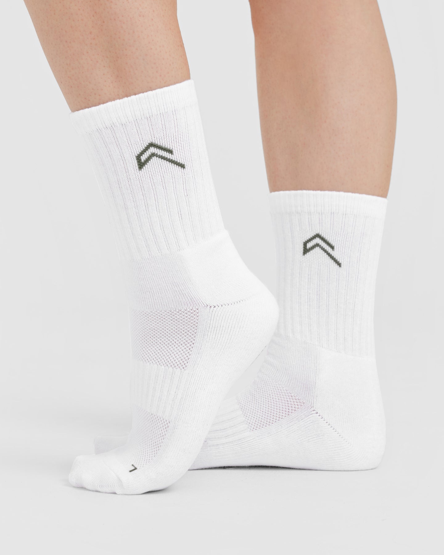 Oner Active Crew Socks 2 Pack in Forest Green Oner Active