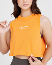 Graphic Jersey Tank | Washed Sunset