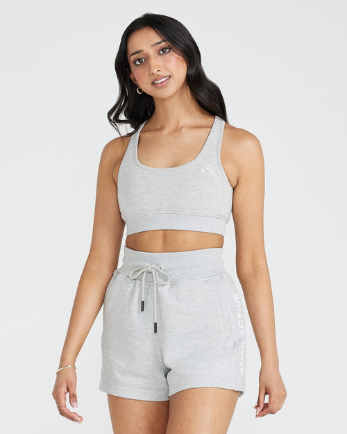 Oner Modal Classic Lounge Bralette | Silver Marl