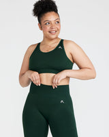 Classic Seamless 2.0 Bralette | Evergreen Marl