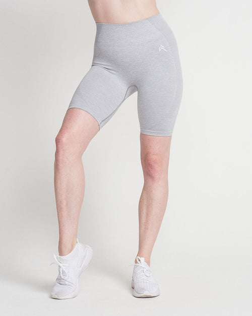 Oner Modal Classic Seamless Cycling Shorts | Grey Marl
